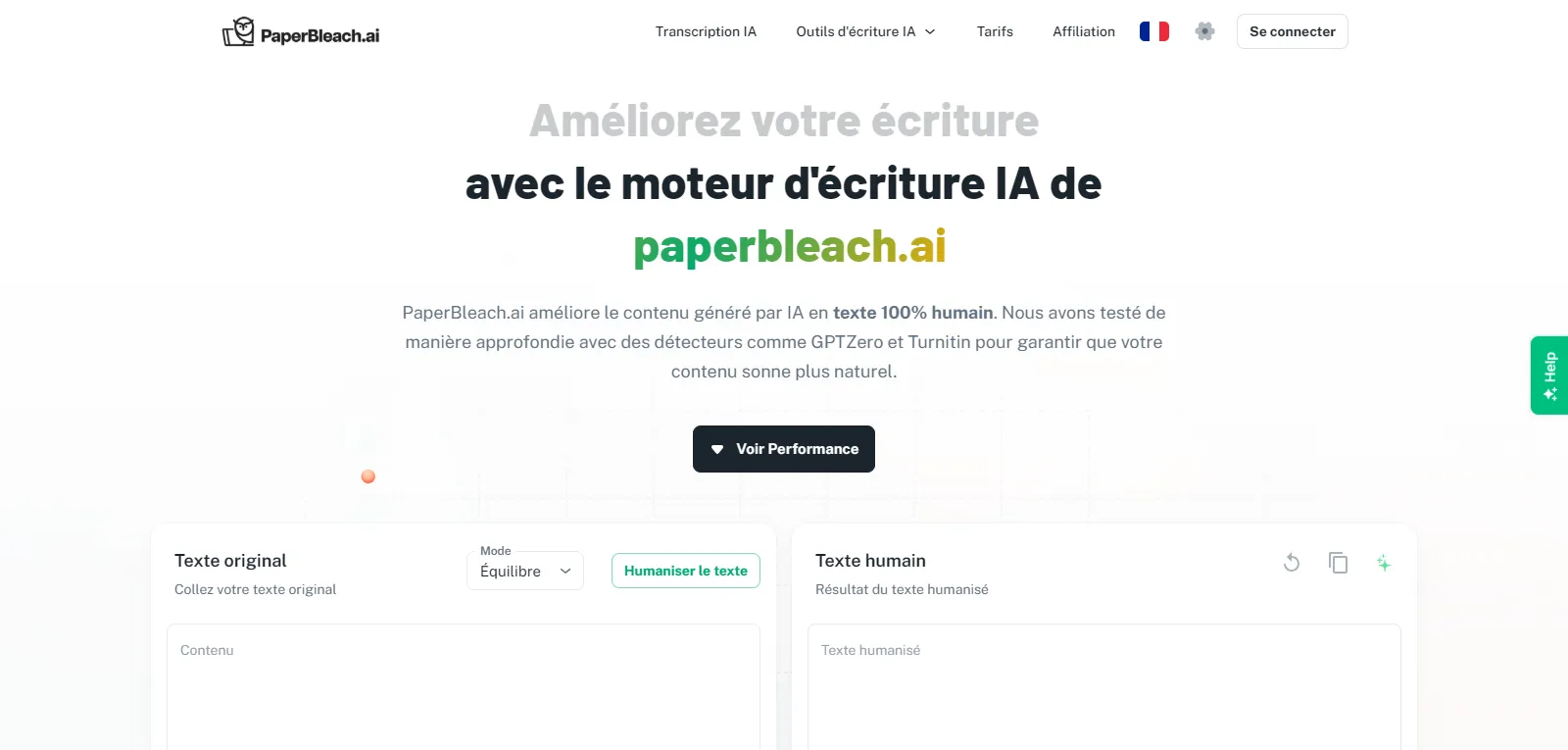 Capture d'écran de PaperBleach