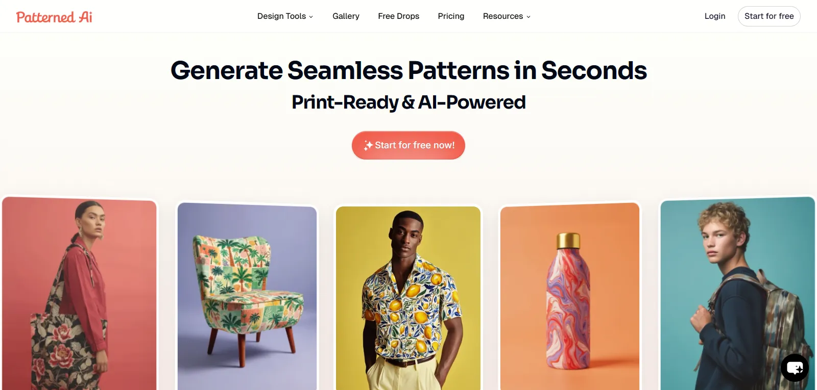 Capture d'écran de Patterned AI