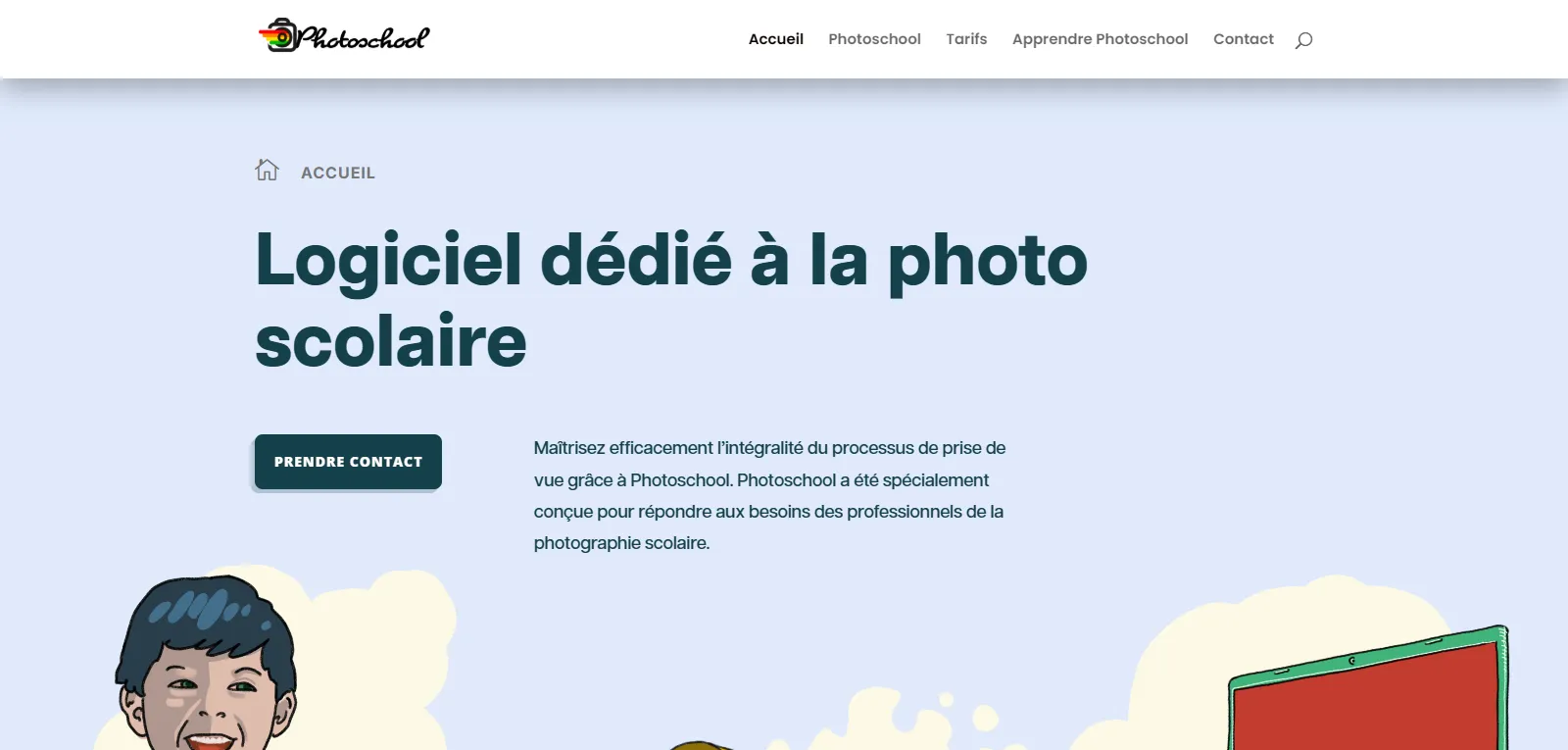 Capture d'écran de Photoschool