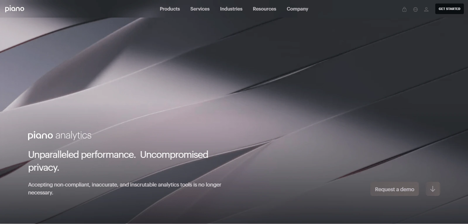Screenshot de Piano Analytics