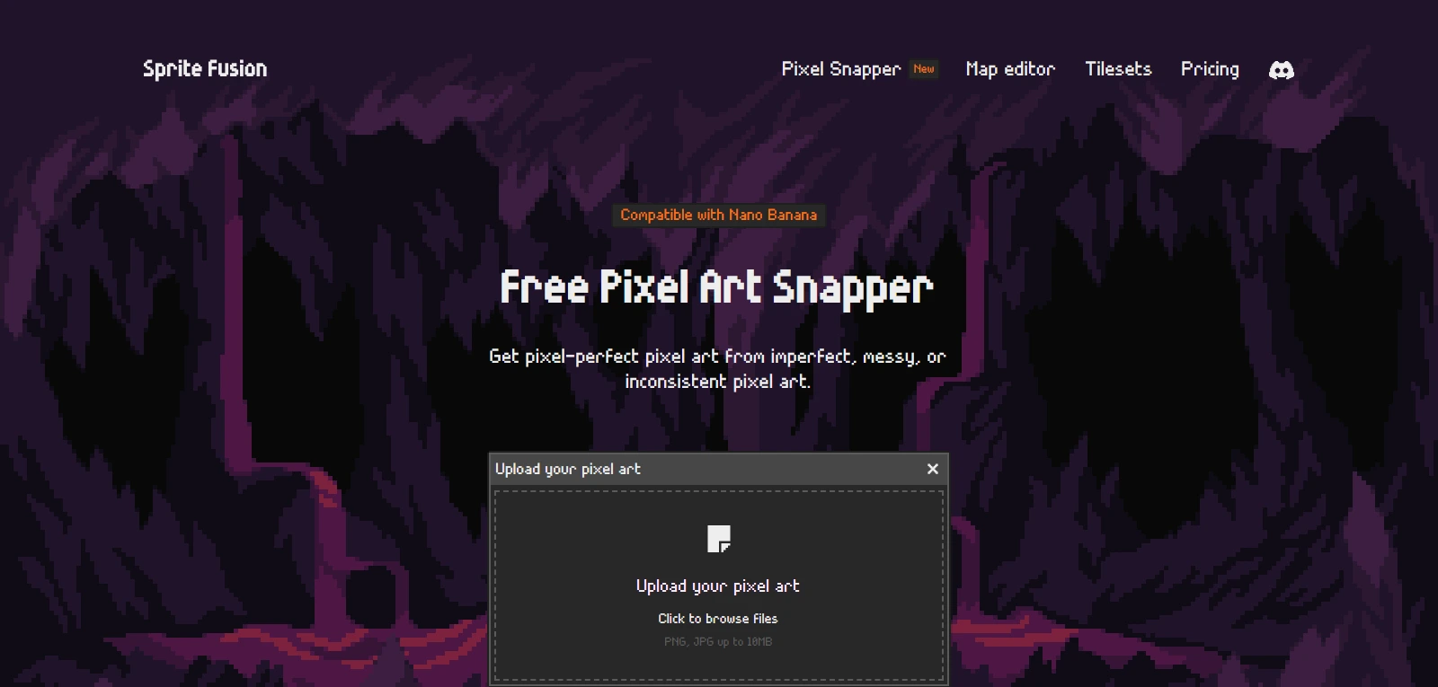 Screenshot de Pixel Snapper