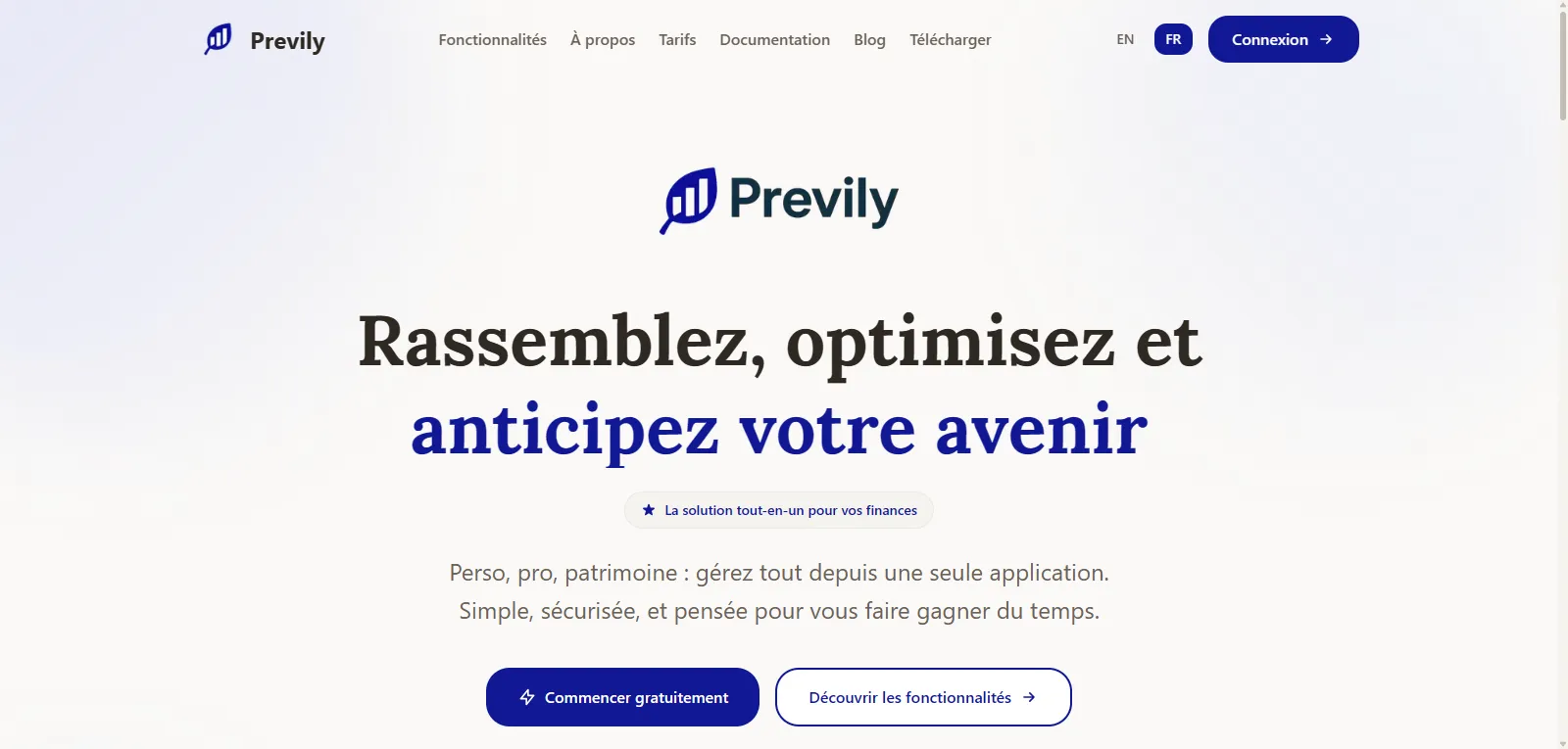 Capture d'écran de Previly