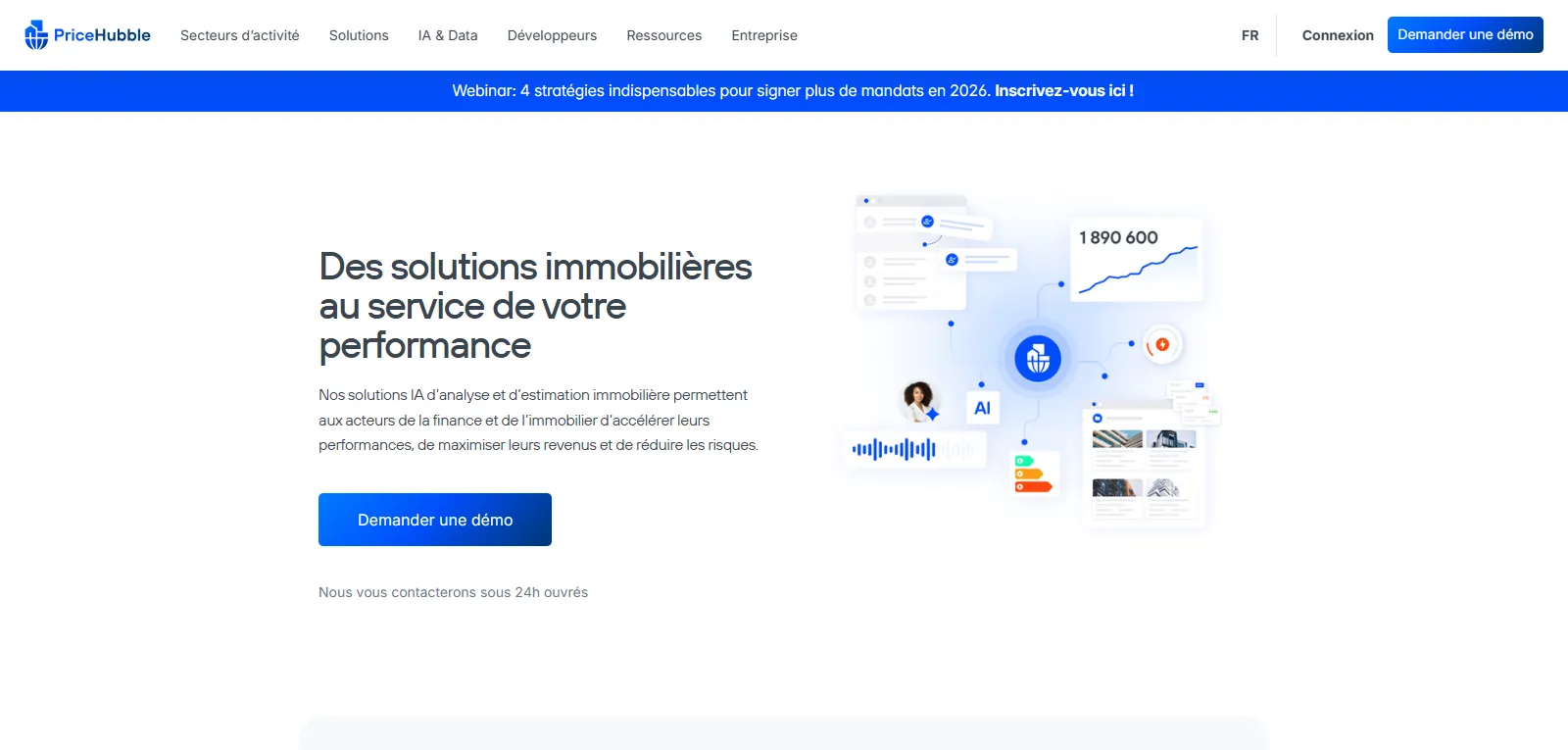 PriceHubble intelligence artificielle estimation immobilière