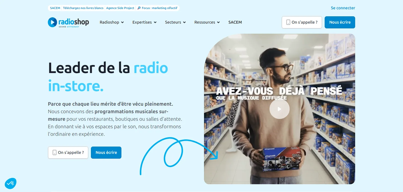 Capture d'écran de Radioshop