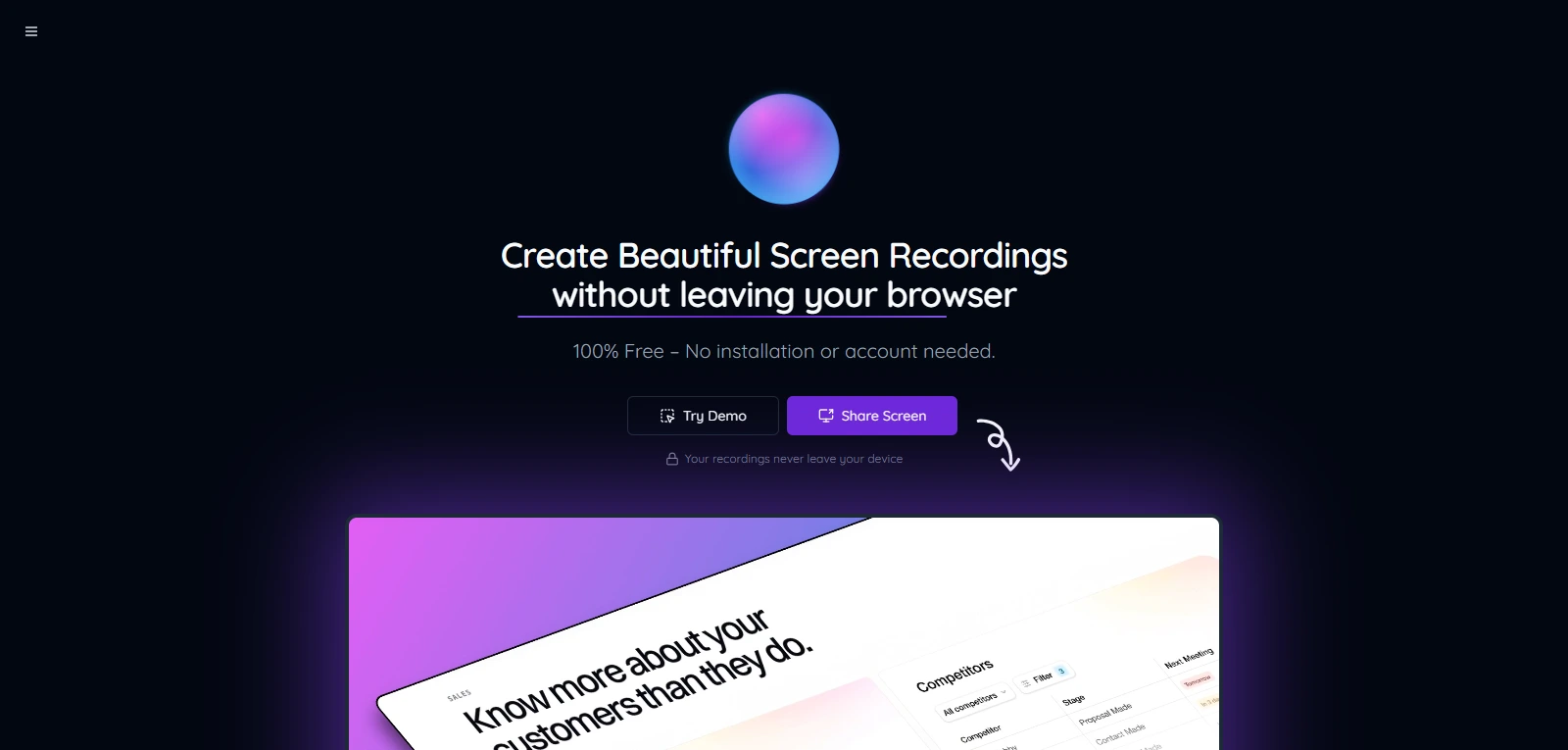 Screenshot de Screen.now