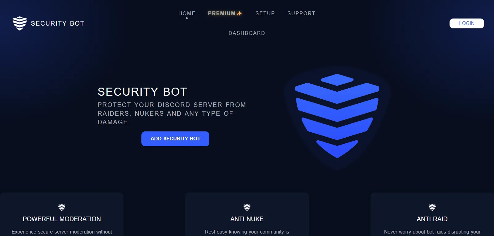 Capture d'écran de Security Bot