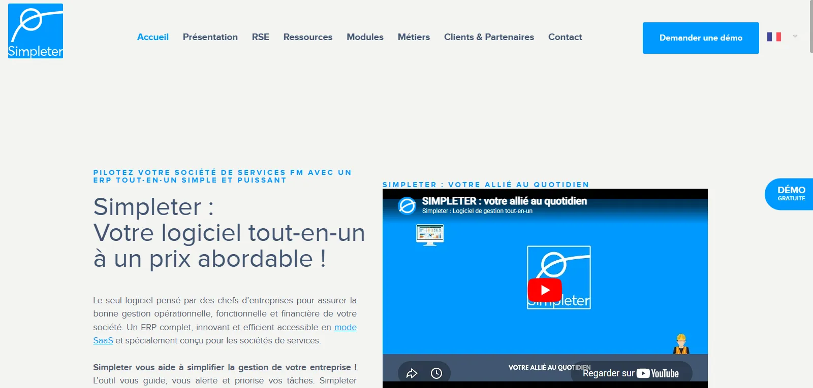 Capture d'écran de Simpleter