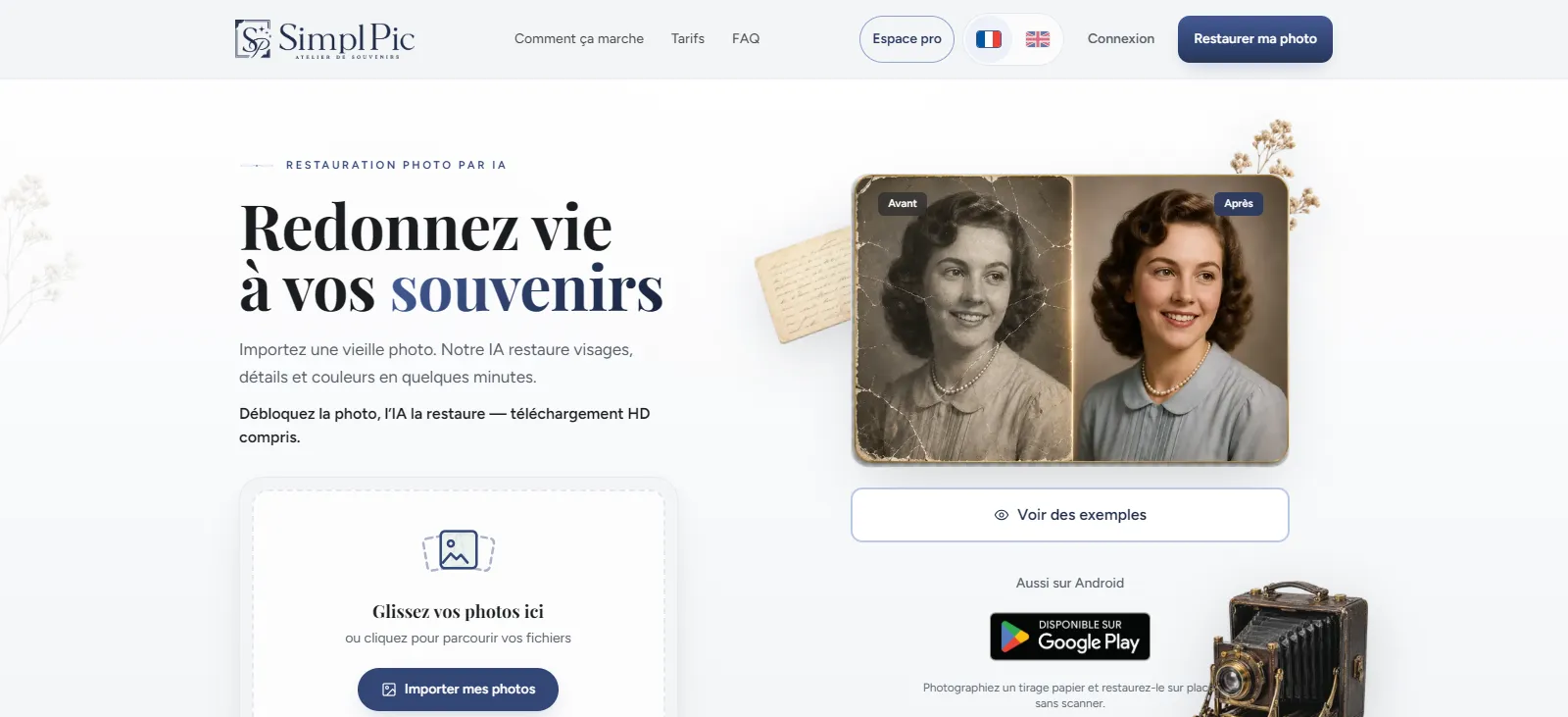 Capture d'écran de SimplPic