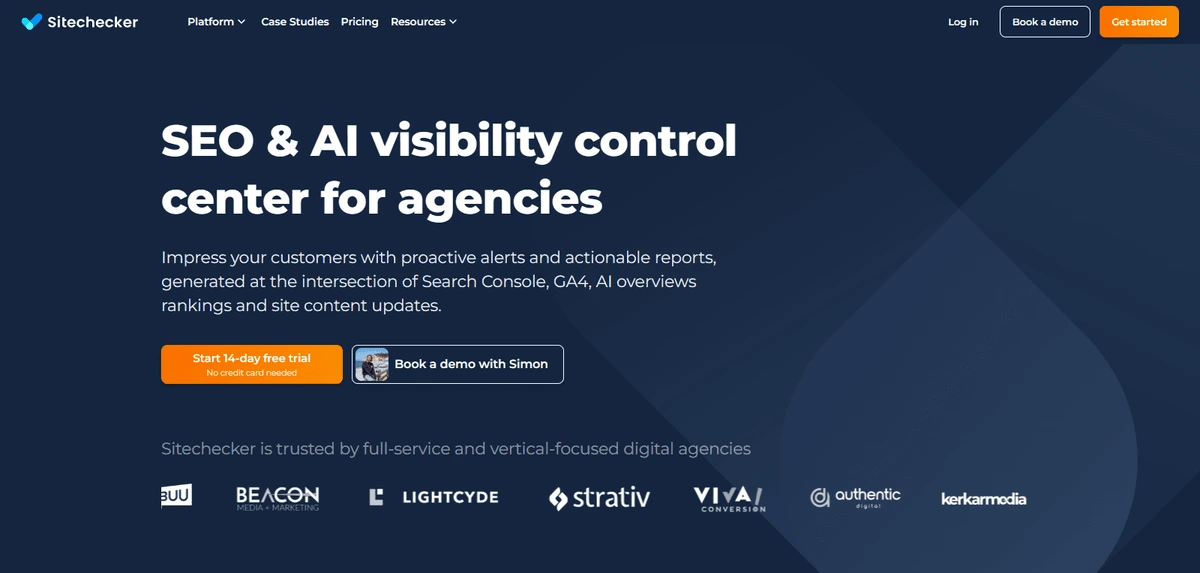 Screenshot de Sitechecker
