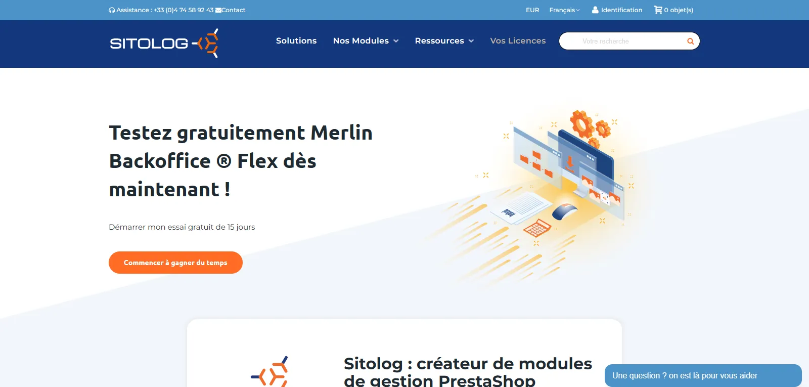 Capture d'écran de Sitolog