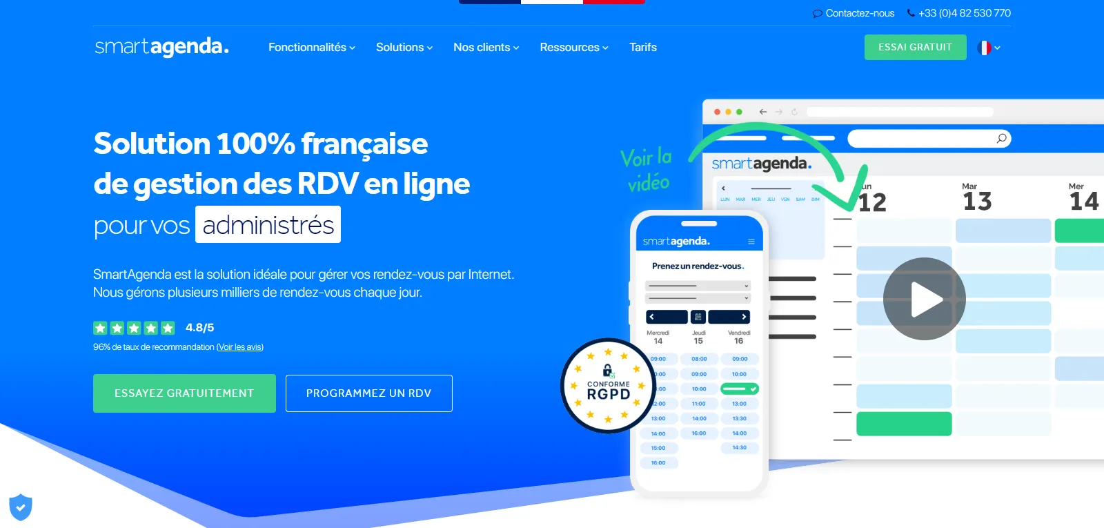 Capture d'écran de SmartAgenda