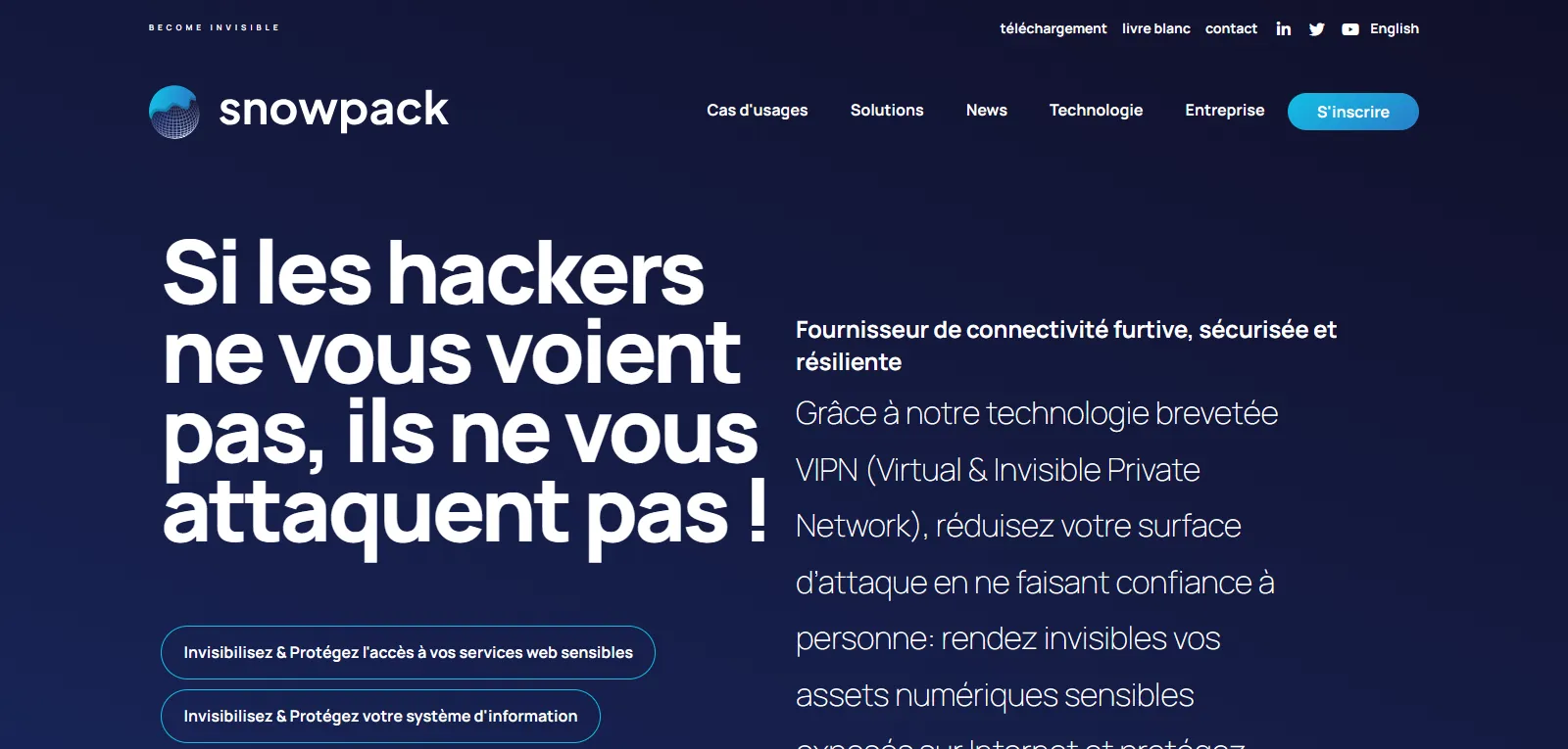 Capture d'écran de Snowpack