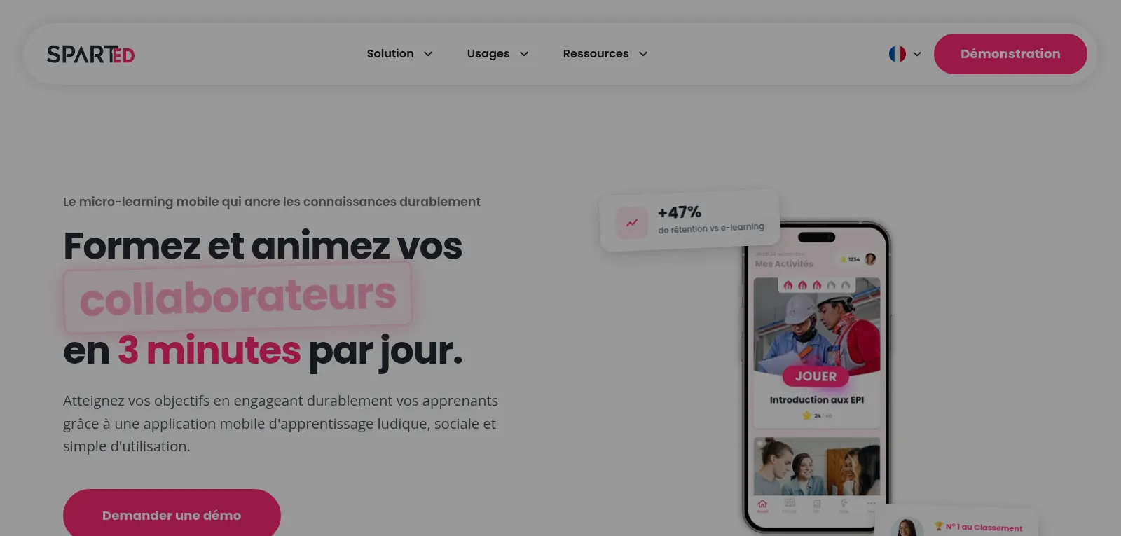 Capture d'écran de SPARTED