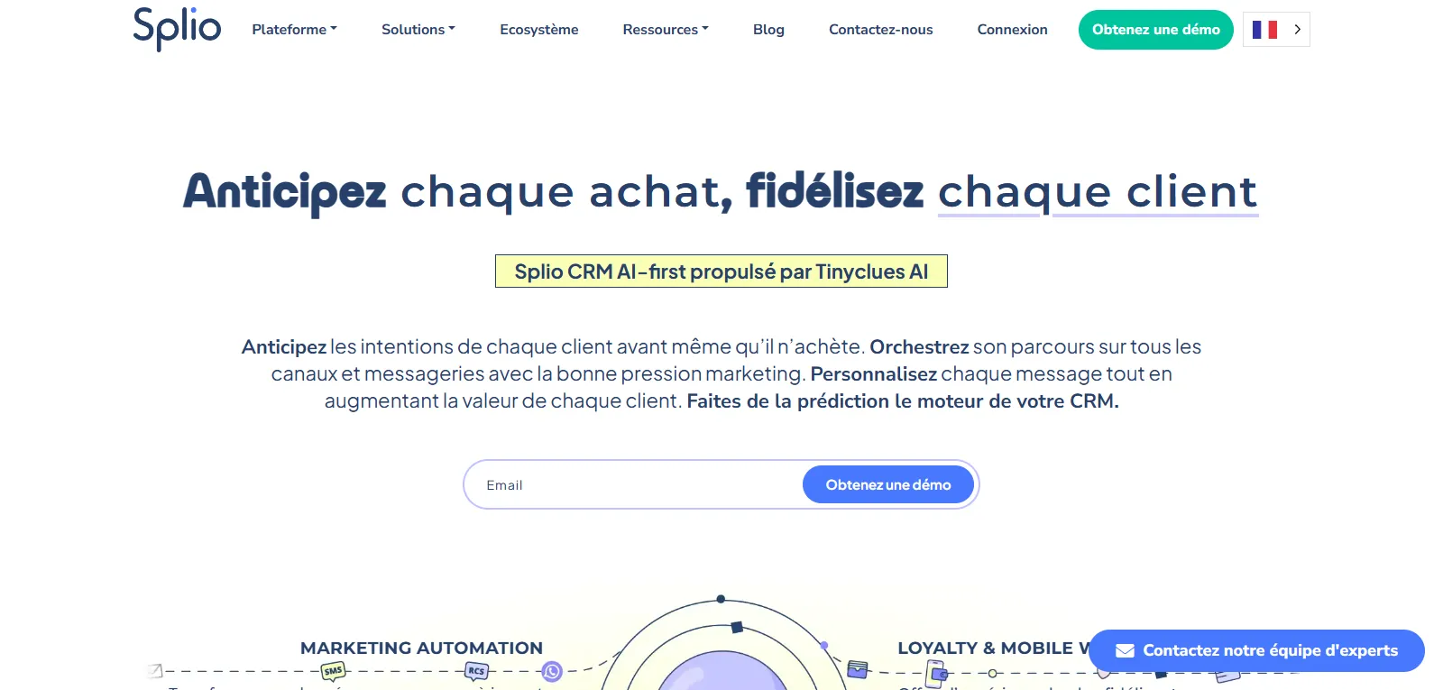 Capture d'écran de Splio