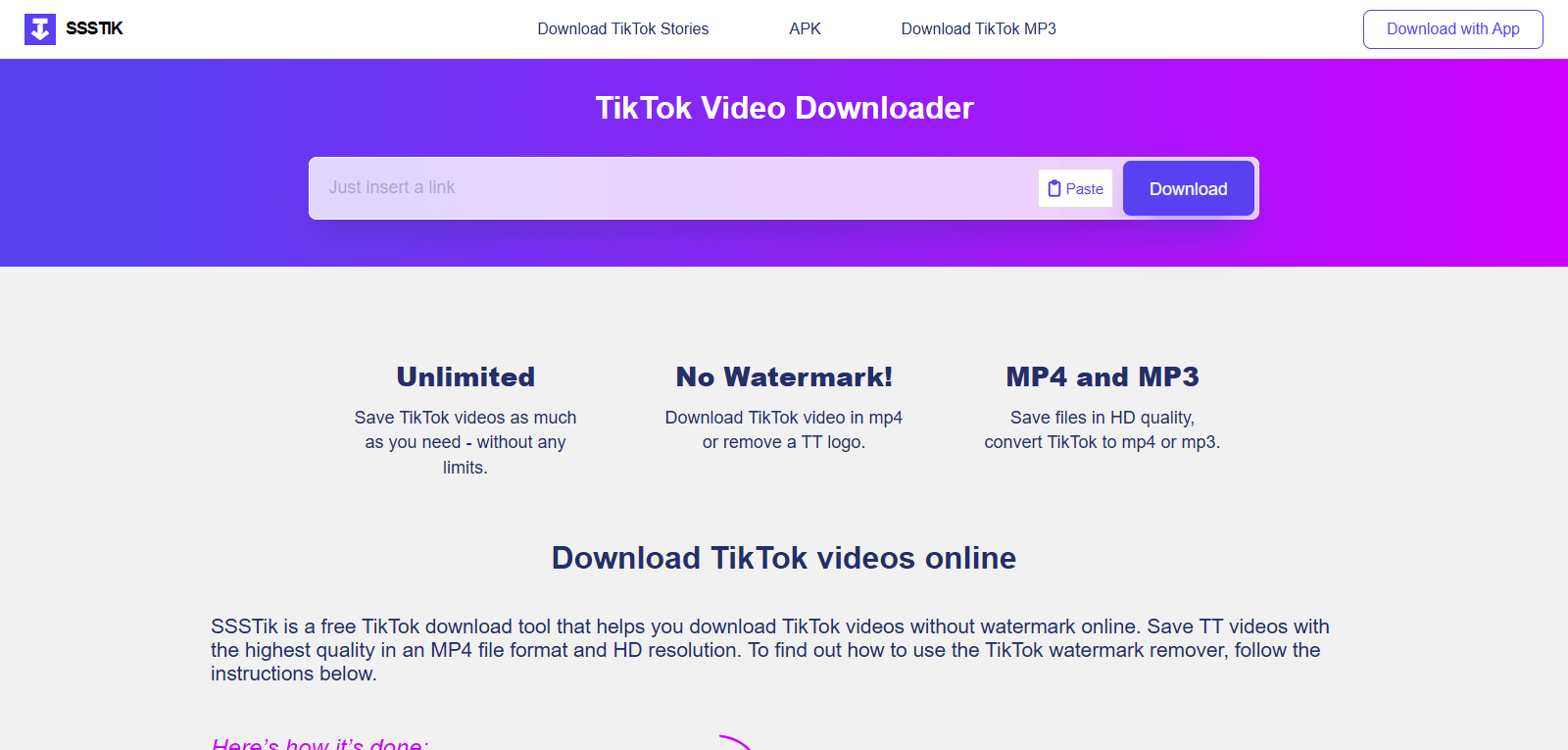Screenshot de SSSTIK