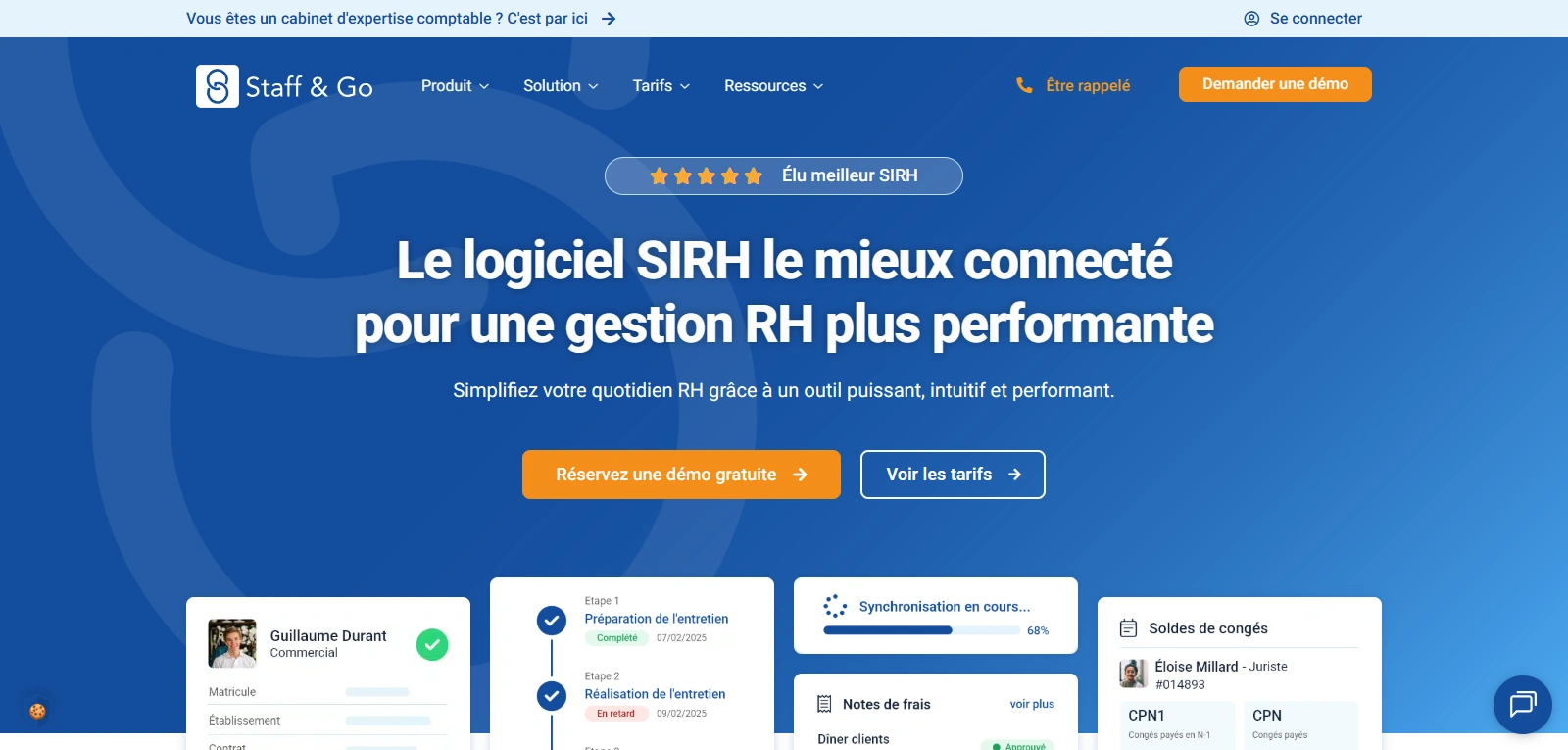 Capture d'écran de Staff & Go