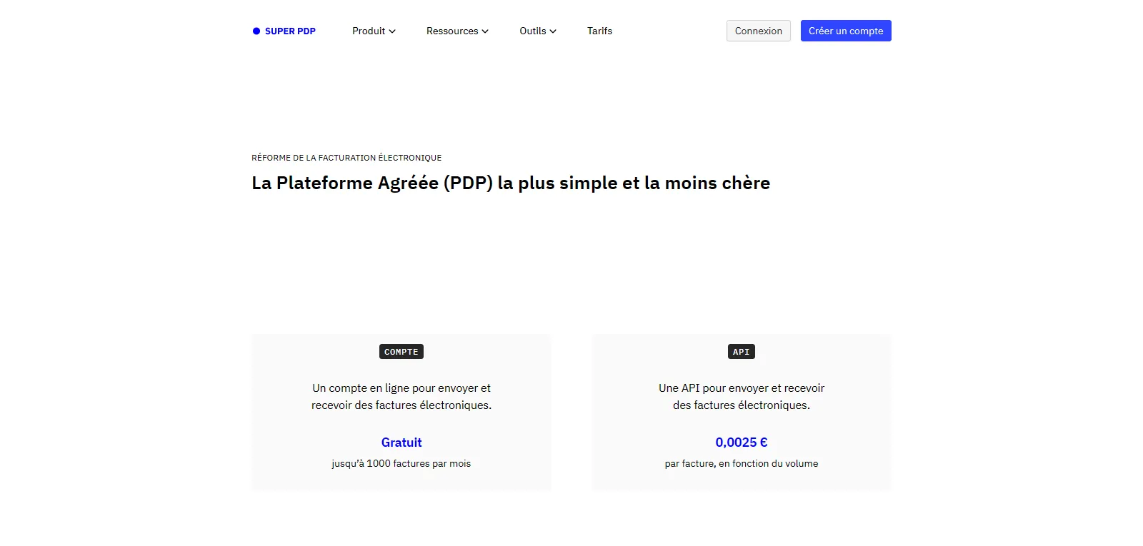 Capture d'écran de SuperPDP