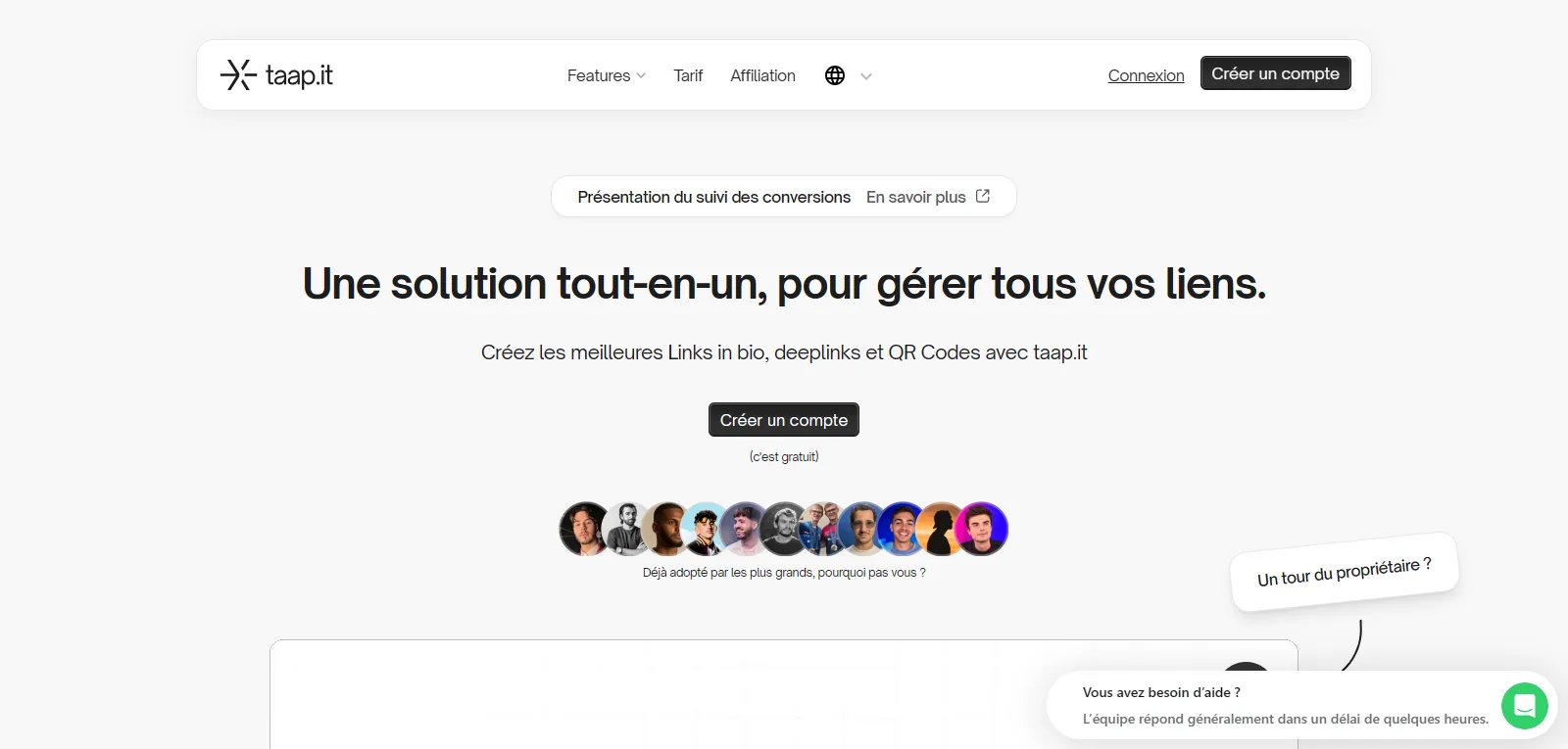 Capture d'écran de Taap it