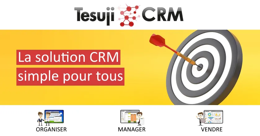 Tesuji CRM, logiciel CRM pour PME, TPE et indépendants