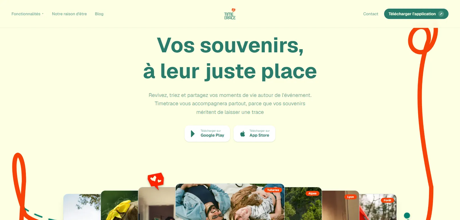 Capture d'écran de Timetrace