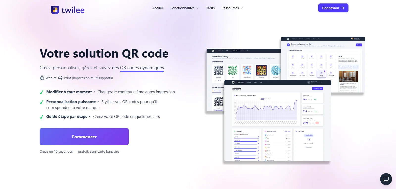 Capture d'écran de Twilee