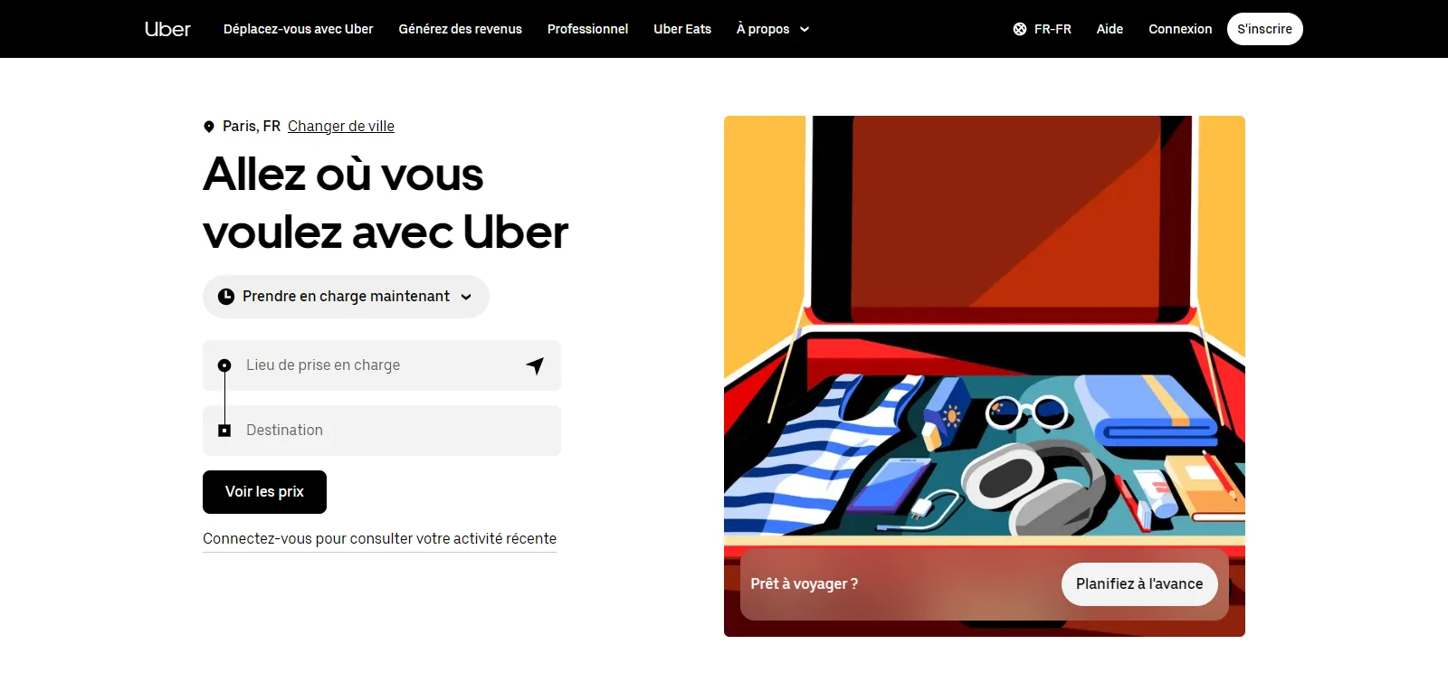 Uber : Service VTC et livraison