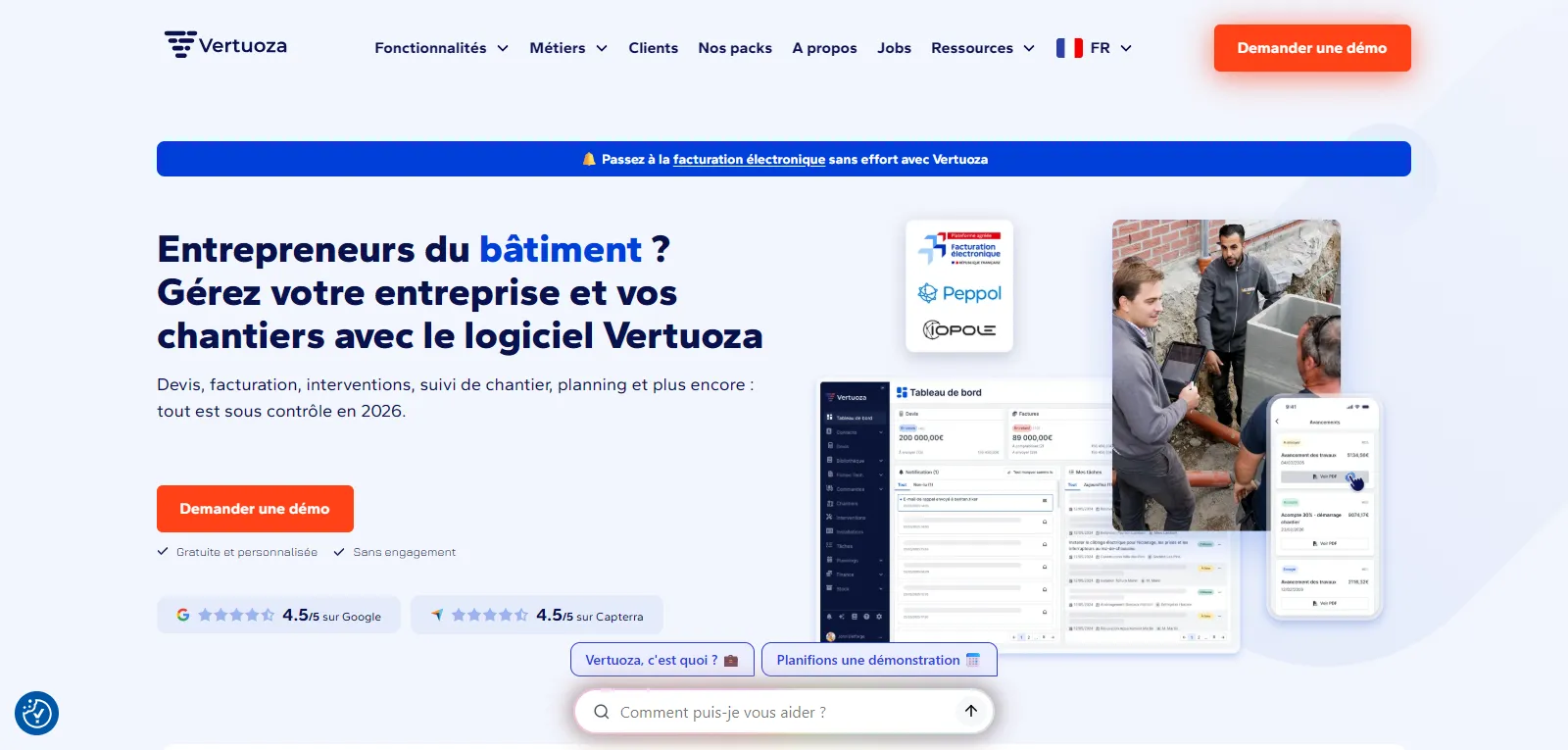 Capture d'écran de Vertuoza