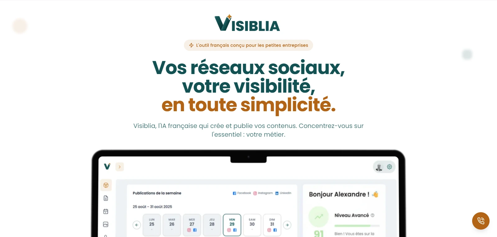 Screenshot de Visiblia
