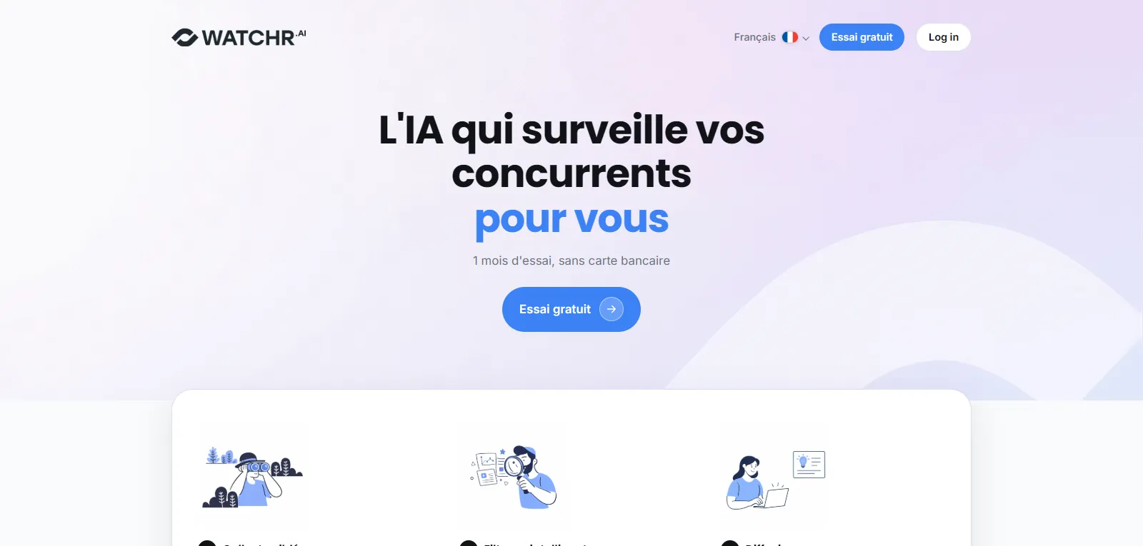 Capture d'écran de Watchr