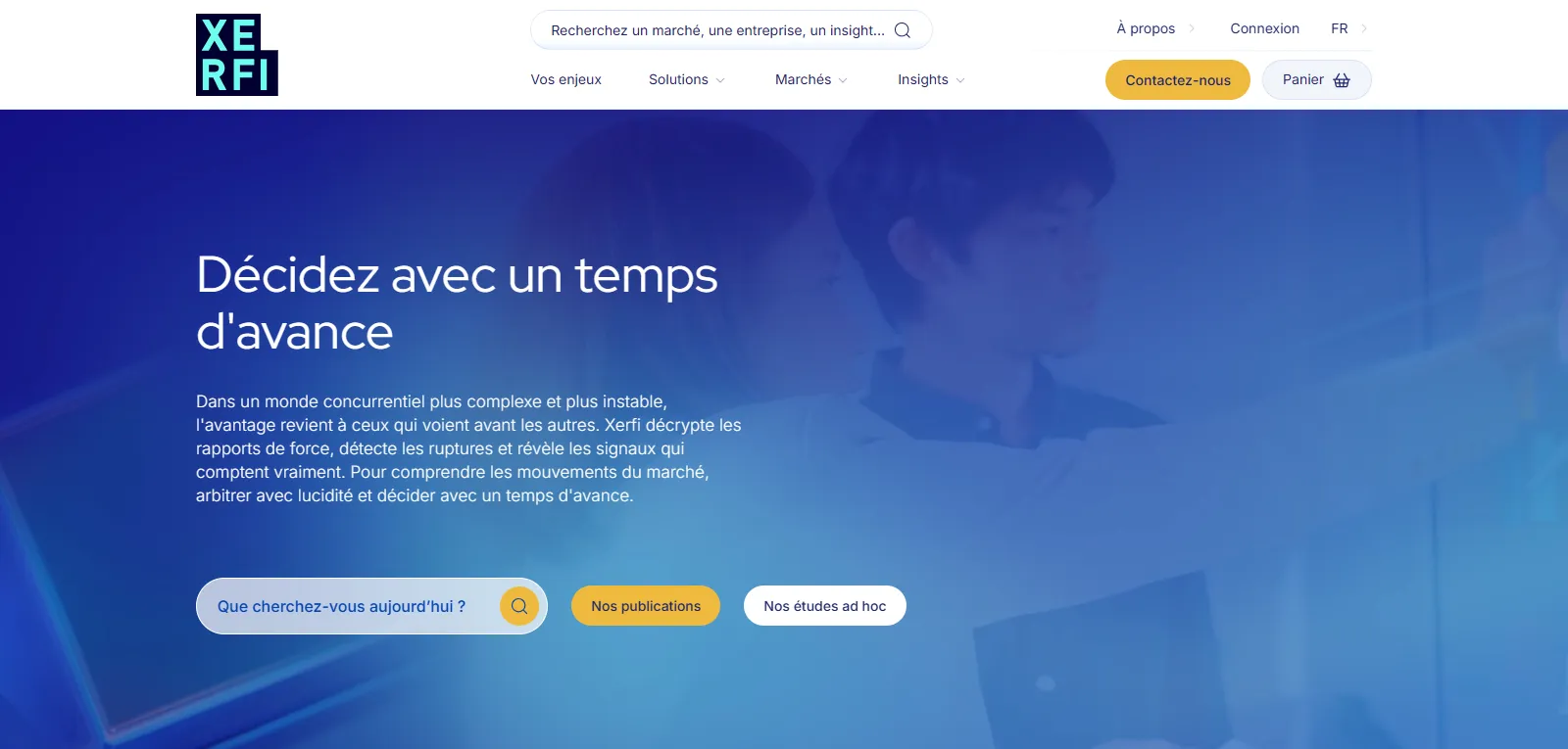 Xerfi - analyses sectorielles et prévisions de marché
