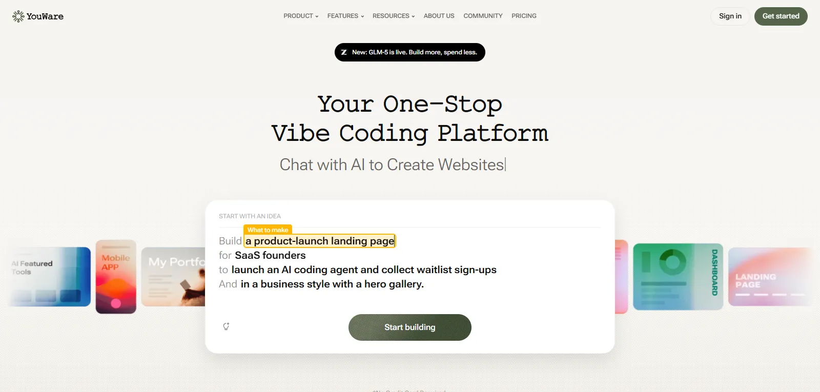 Capture d'écran de YouWare